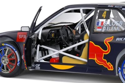 Метален автомобил Peugeot 306 Maxi Black Rally Du Mont Blanc 2021 Solido 1/18 - 1808301