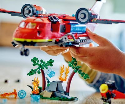 Конструктор LEGO City Fire 60413 Спасителен пожарникарски самолет