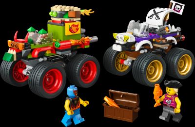 Конструктор LEGO City Състезание с камиони чудовища 60397