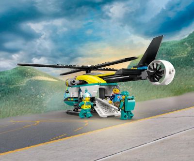 Конструктор LEGO City Great Vehicles 60405 Спасителен хеликоптер за спешни случаи