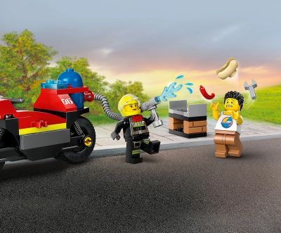Конструктор LEGO City Fire 60410 Противопожарен мотоциклет