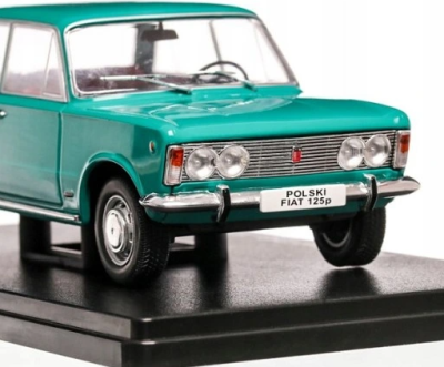 Метална кола POLSKI FIAT 125P - 1970 Hachette ABACR906