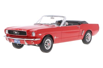 Метална кола Ford Mustang Convertible 1966 Norev 1:18 - 188551