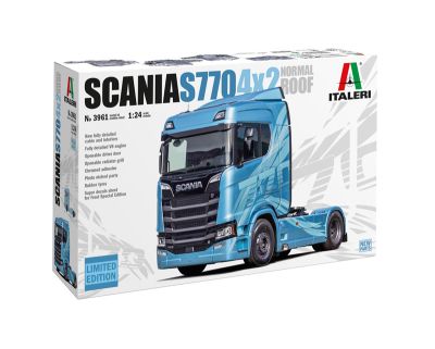 Сглобяем камион Scania S770 4x2 1/24 ITALERI 3961