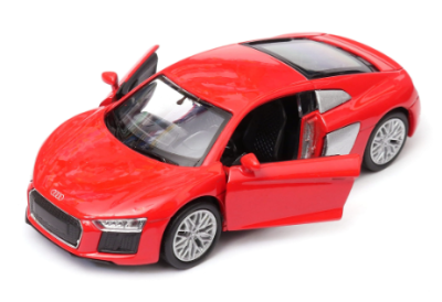 Металeн автомобил Audi R8 Coupe V10 - 2016 Welly 1:34 