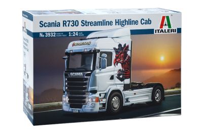 Сглобяем камион SCANIA R730 STREAMLINE HIGHLINE CAB 1/24 ITALERI 3932