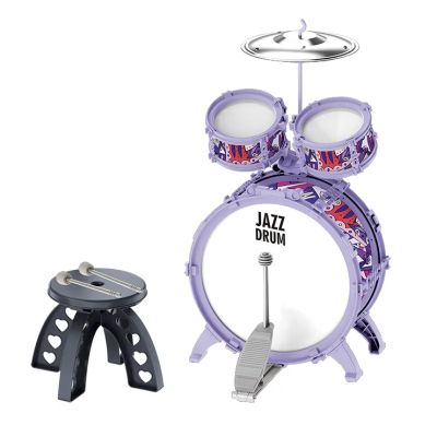 Детски барабани със столче Jazz Drum 2803
