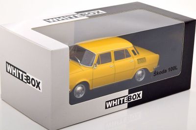 Метална кола Skoda 100L 1974 WHITE BOX 124124
