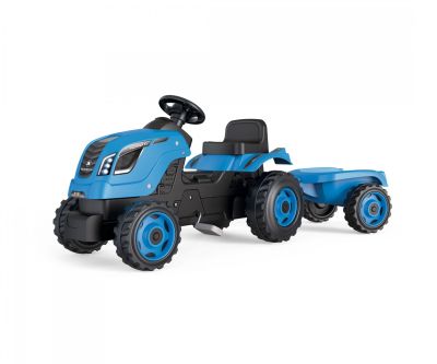 Детски трактор с педали и ремарке Farmer XL Smoby 7600710129