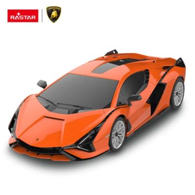 Кола с дистанционно управление Lamborghini Sian 1:24 Rastar 97800 orange