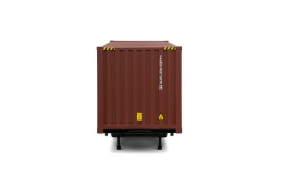 Ремарке за камион Remorque Porte Container Red 2021 SOLIDO 1:24 - 2400501