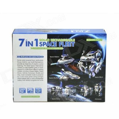 Соларен робот 7 в 1 - Solar Rechargeable Space Fleet Kit