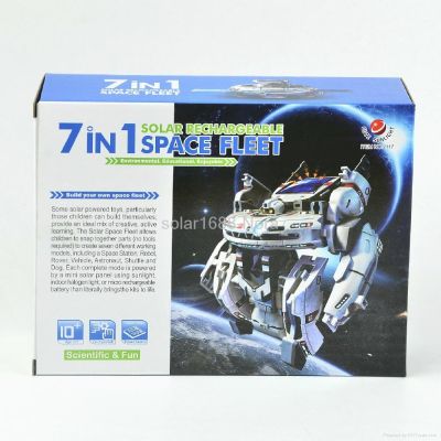 Соларен робот 7 в 1 - Solar Rechargeable Space Fleet Kit