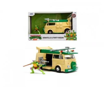 Метален Bus Turtles Party Wagon Jada Toys 253282000 - 1/32 