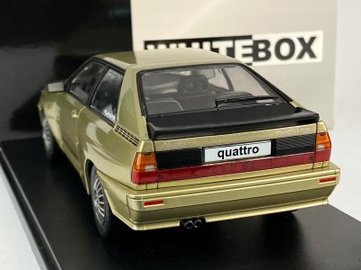 Метална кола Audi Quattro Gold WHITE BOX 124126