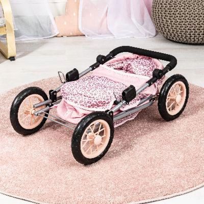 Количка за кукли TRENDY с чанта розова BAYER 13002AA 