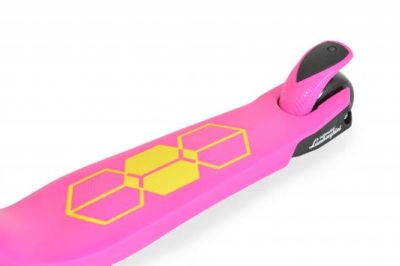 Сгъваема тротинетка със седалка Lamborghini 2В1 розов