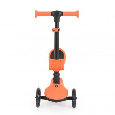 Сгъваема тротинетка със седалка Lamborghini 2В1 оранжев