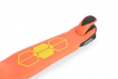 Сгъваема тротинетка със седалка Lamborghini 2В1 оранжев