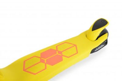 Сгъваема тротинетка със седалка Lamborghini 2В1 жълт