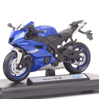 Метален мотор Yamaha YZF R6 2020 Welly 1:18