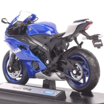 Метален мотор Yamaha YZF R6 2020 Welly 1:18