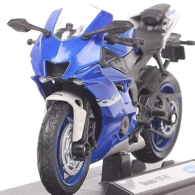 Метален мотор Yamaha YZF R6 2020 Welly 1:18