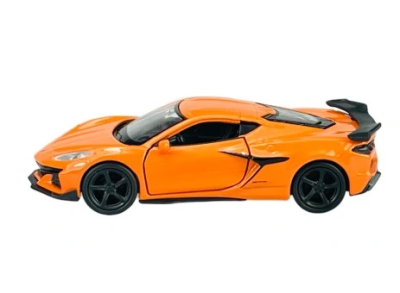 Метална количка Chevrolet Corvette C8 Z06 - 2023 Welly 1:34 