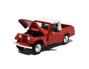 Метален джип Jeep Jeepster Commando Pickup 1967 Welly 1:24