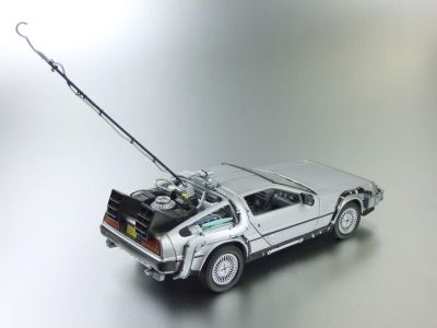 Метална кола Back to the Future Welly - 1:24