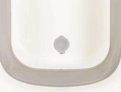 Сгъваема вана с дигитален термометър Cangaroo MOREA + ПОДАРЪК ПОДЛОЖКА СИВ