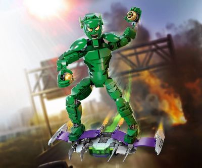 Конструктор LEGO Marvel Avengers Classic 76284 Фигура за изграждане на Зеления гоблин