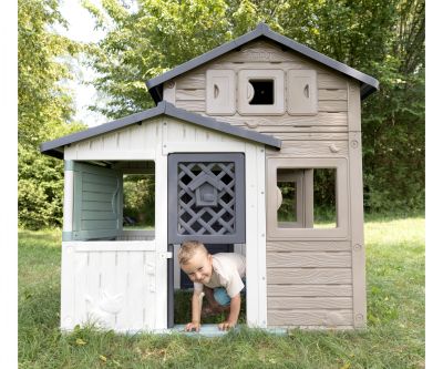 Градинска къща Playhouse Evo Friends House Smoby Life 7600810205