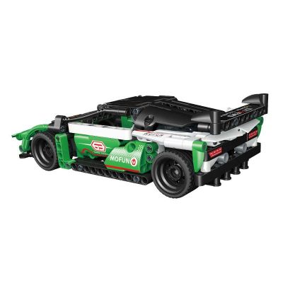 Конструктор спортен автомобил CRAZY RACING GREEN SHADOW BULL EVO2 Gudi 70102