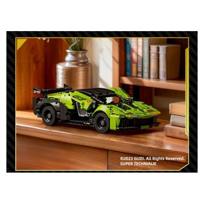 Конструктор спортен автомобил BULL EVO2 Gudi 70009