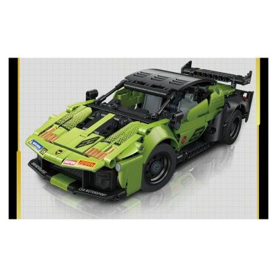 Конструктор спортен автомобил BULL EVO2 Gudi 70009