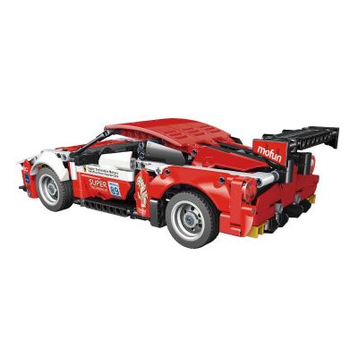 Конструктор спортен автомобил DRAG CAR GT3 BLAZING HORSE Gudi 70010