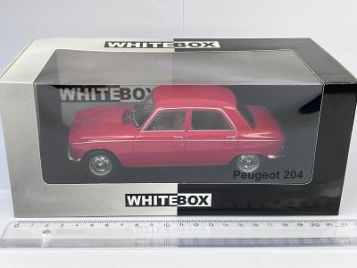 Метална кола Peugeot 204 - 1968 WHITE BOX 124181