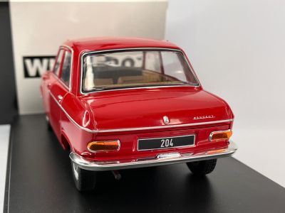 Метална кола Peugeot 204 - 1968 WHITE BOX 124181