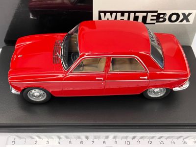 Метална кола Peugeot 204 - 1968 WHITE BOX 124181