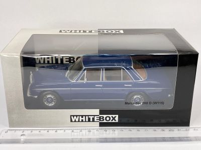 Метална кола Mercedes 200 D WHITE BOX 124195
