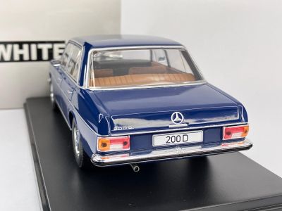 Метална кола Mercedes 200 D WHITE BOX 124195