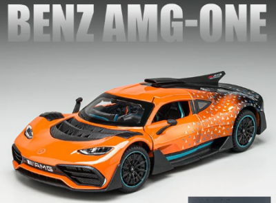 Метален автомобил Mercedes Benz AMG ONE 1/24 orange