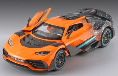 Метален автомобил Mercedes Benz AMG ONE 1/24 orange
