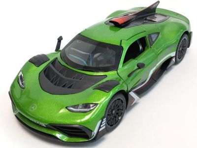 Метален автомобил Mercedes Benz AMG ONE 1/24 зелен