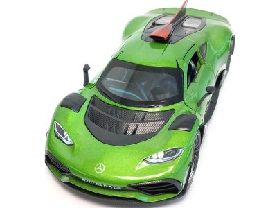 Метален автомобил Mercedes Benz AMG ONE 1/24 зелен