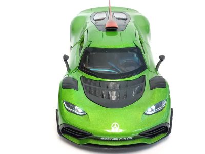 Метален автомобил Mercedes Benz AMG ONE 1/24 зелен