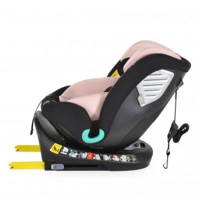Стол за кола с ISOFIX Serengeti I-SIZE 40-150СМ РОЗОВ