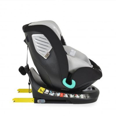 Стол за кола с ISOFIX Serengeti I-SIZE 40-150СМ СВЕТЛОСИВ