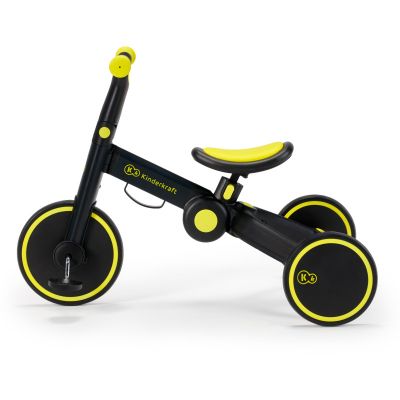 Детска сгъваема триколка Kinderkraft 4trike 3в1 Black